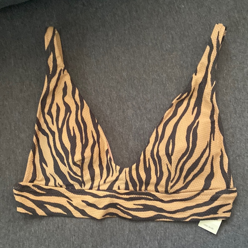 Aerie Pique Tiger stripe NWT size Small